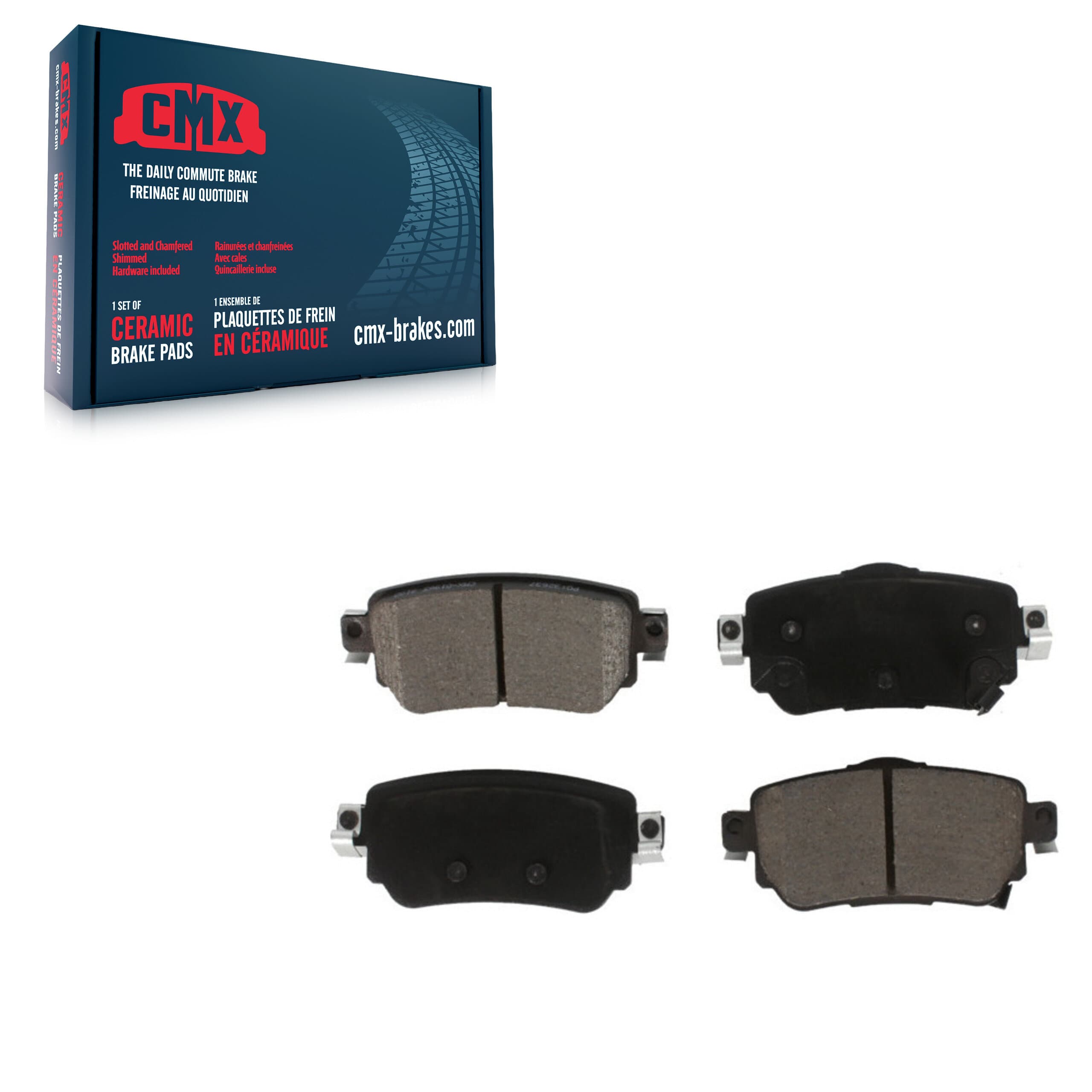 CMX - CMX-D1965 - Rear Disc Brake Pad image 1