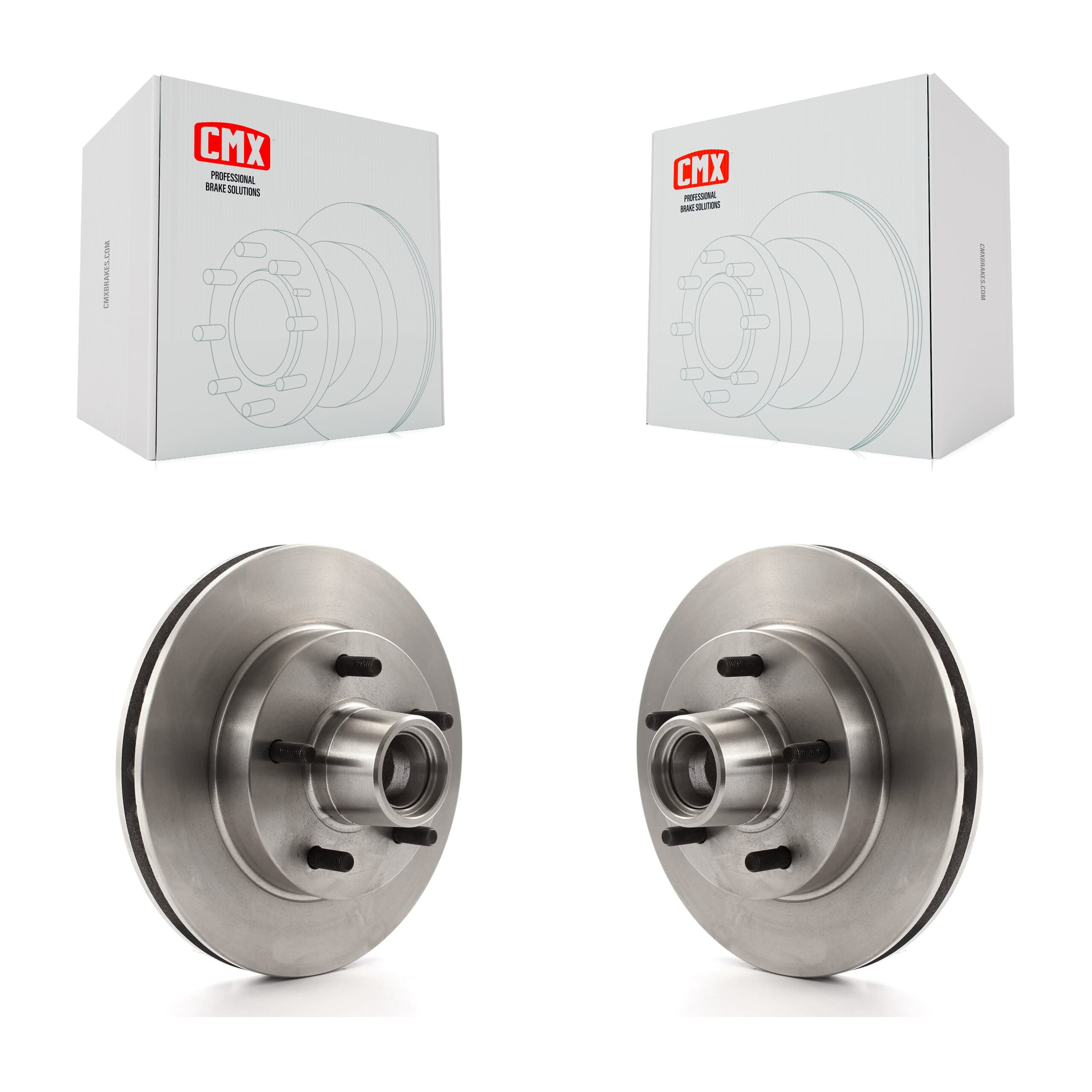 CMX - K8-100004 - Front Disc Brake Rotor and Hub Assembly Kits image 1