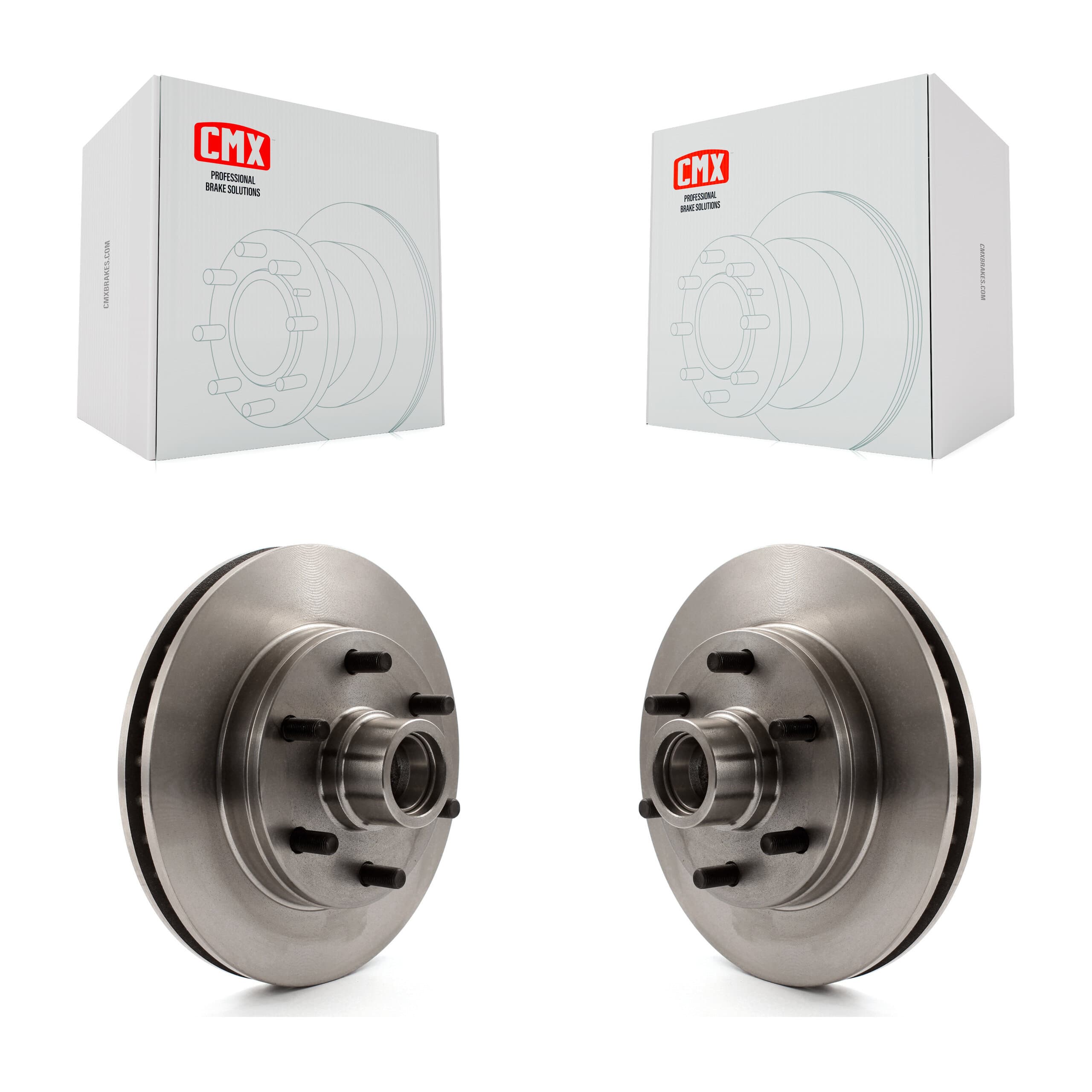 CMX - K8-100008 - Front Disc Brake Rotor and Hub Assembly Kits image 1