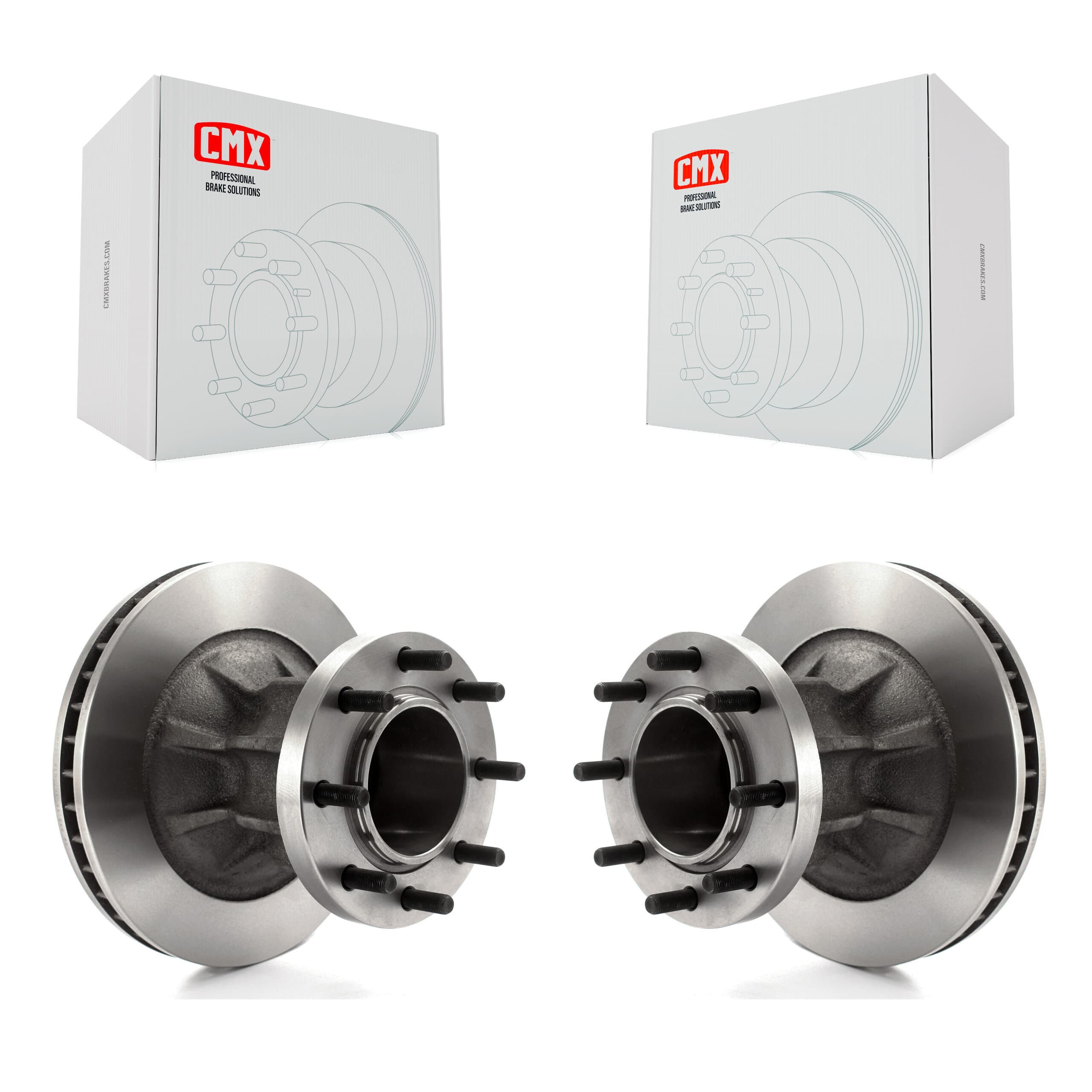 CMX - K8-100009 - Front Disc Brake Rotor and Hub Assembly Kits image 1