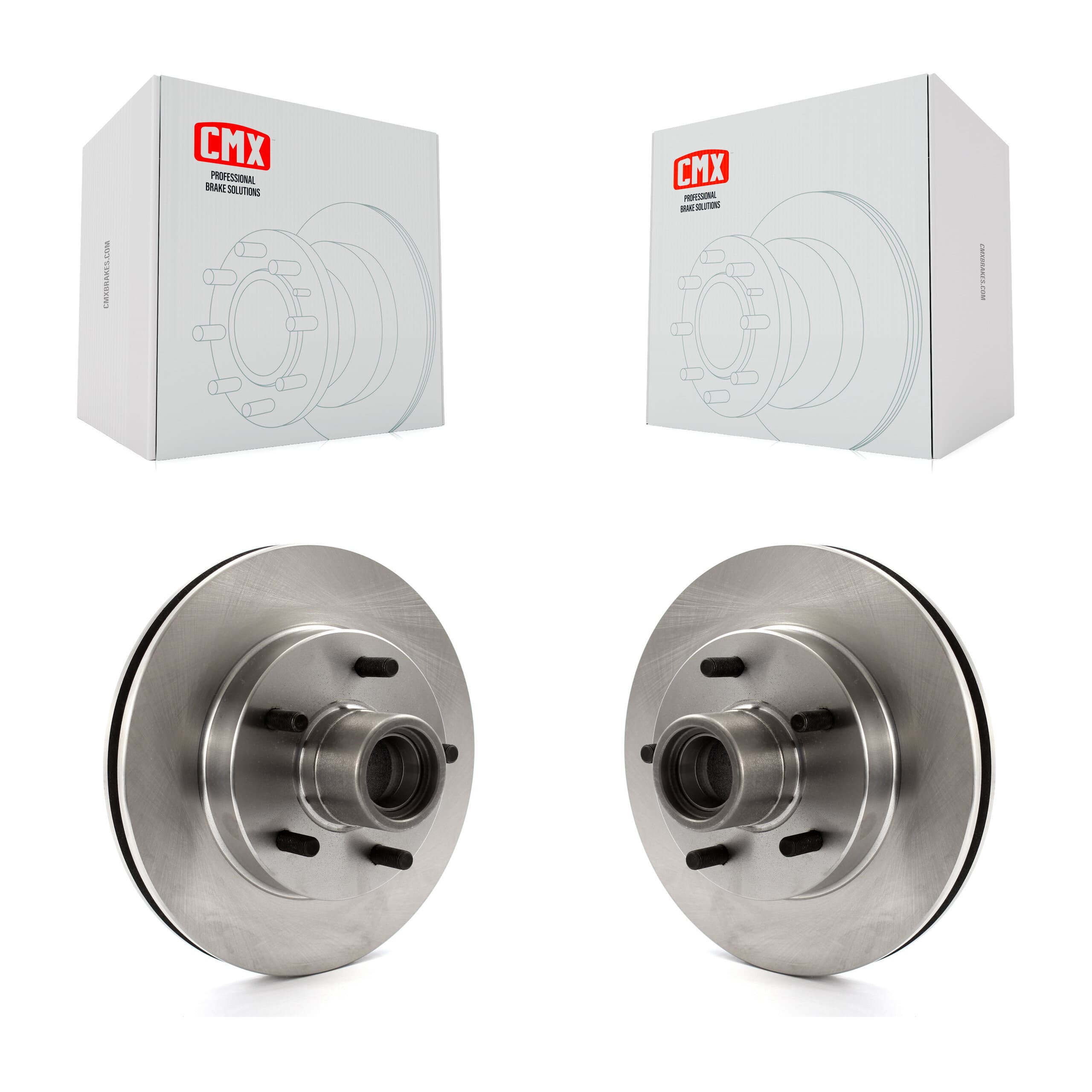 CMX - K8-100010 - Front Disc Brake Rotor and Hub Assembly Kits image 1