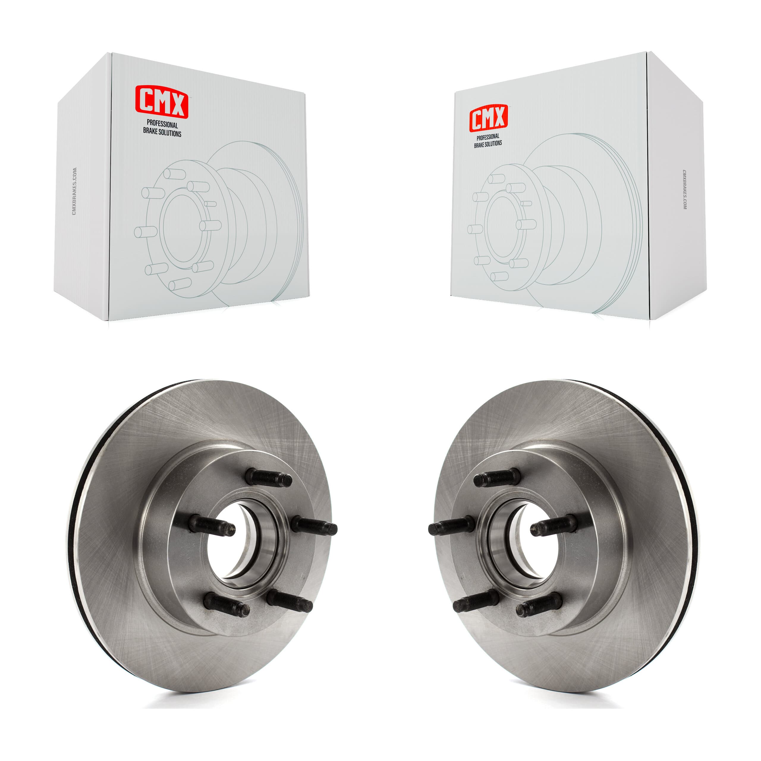 CMX - K8-100017 - Front Disc Brake Rotor and Hub Assembly Kits image 1