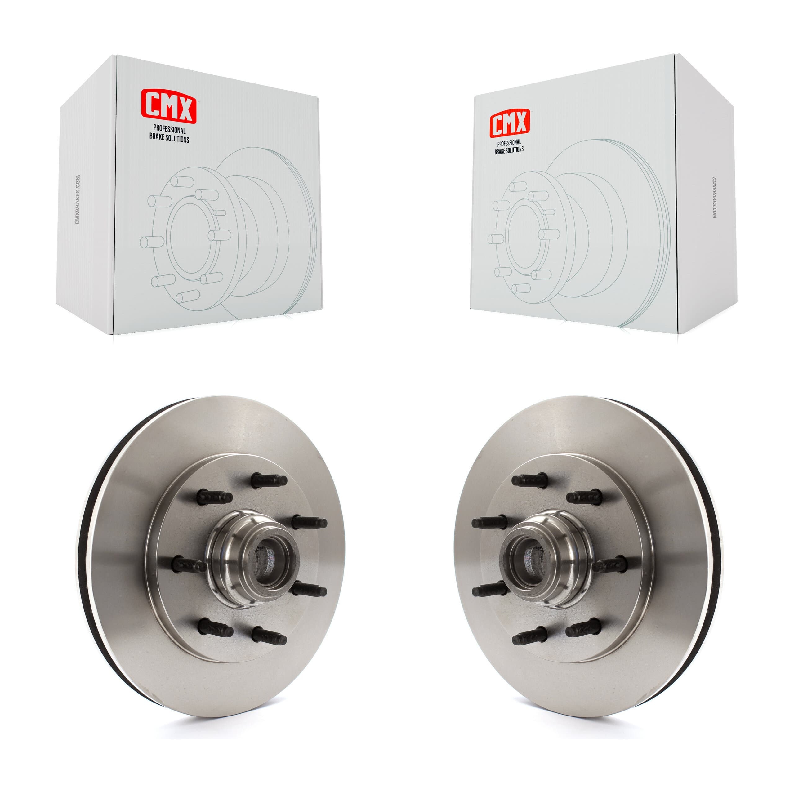 CMX - K8-100027 - Front Disc Brake Rotor and Hub Assembly Kits image 1