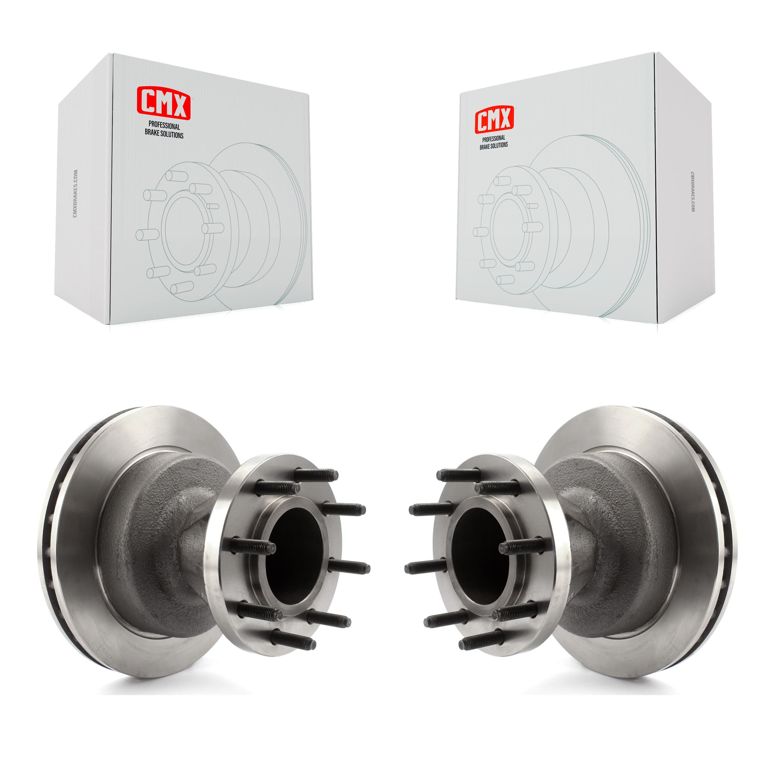 CMX - K8-100029 - Front Disc Brake Rotor and Hub Assembly Kits image 1