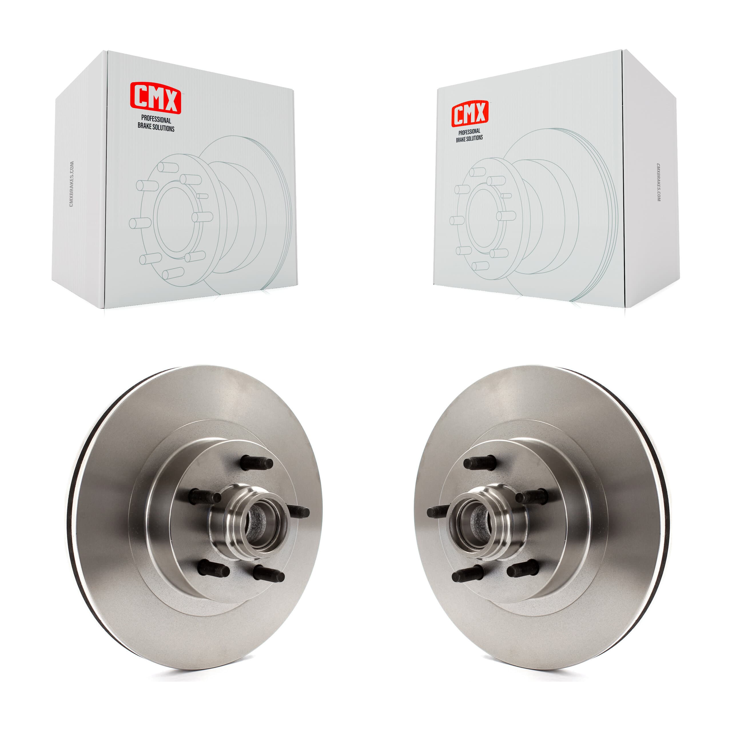CMX - K8-100034 - Front Disc Brake Rotor and Hub Assembly Kits image 1