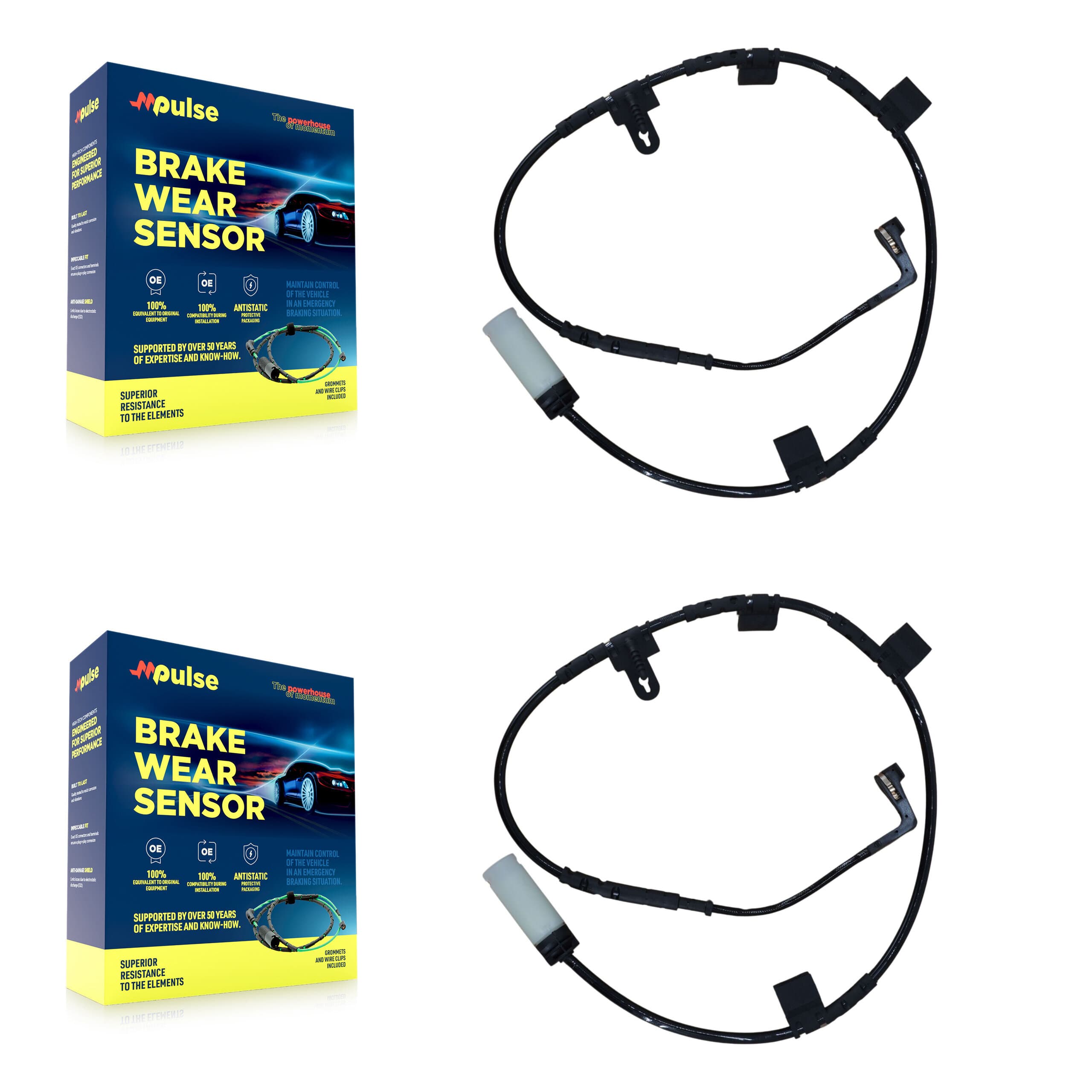 Mpulse - KSE-100013 - Front Disc Brake Pad Wear Sensor Kits image 1