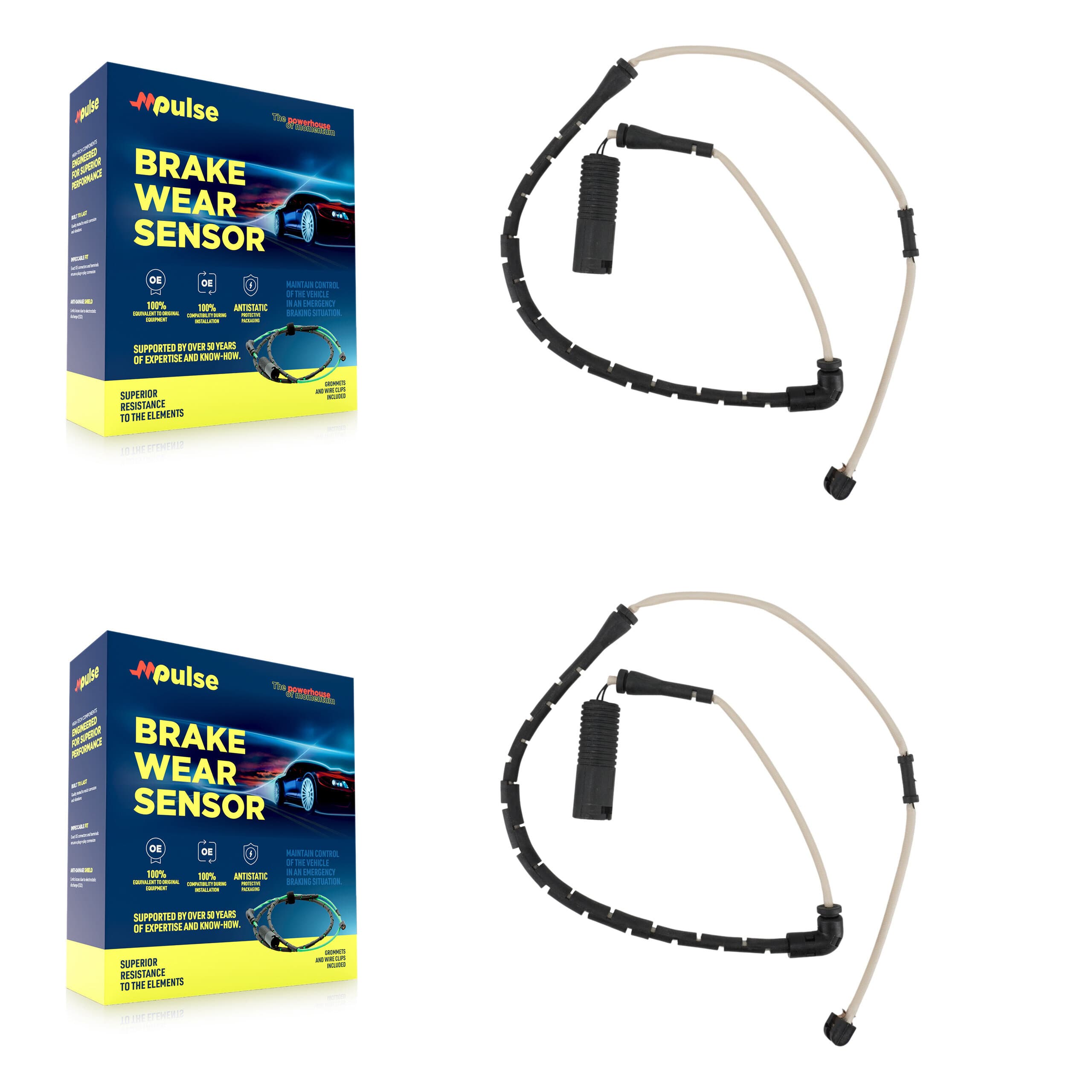 Mpulse - KSE-100014 - Front Disc Brake Pad Wear Sensor Kits image 1