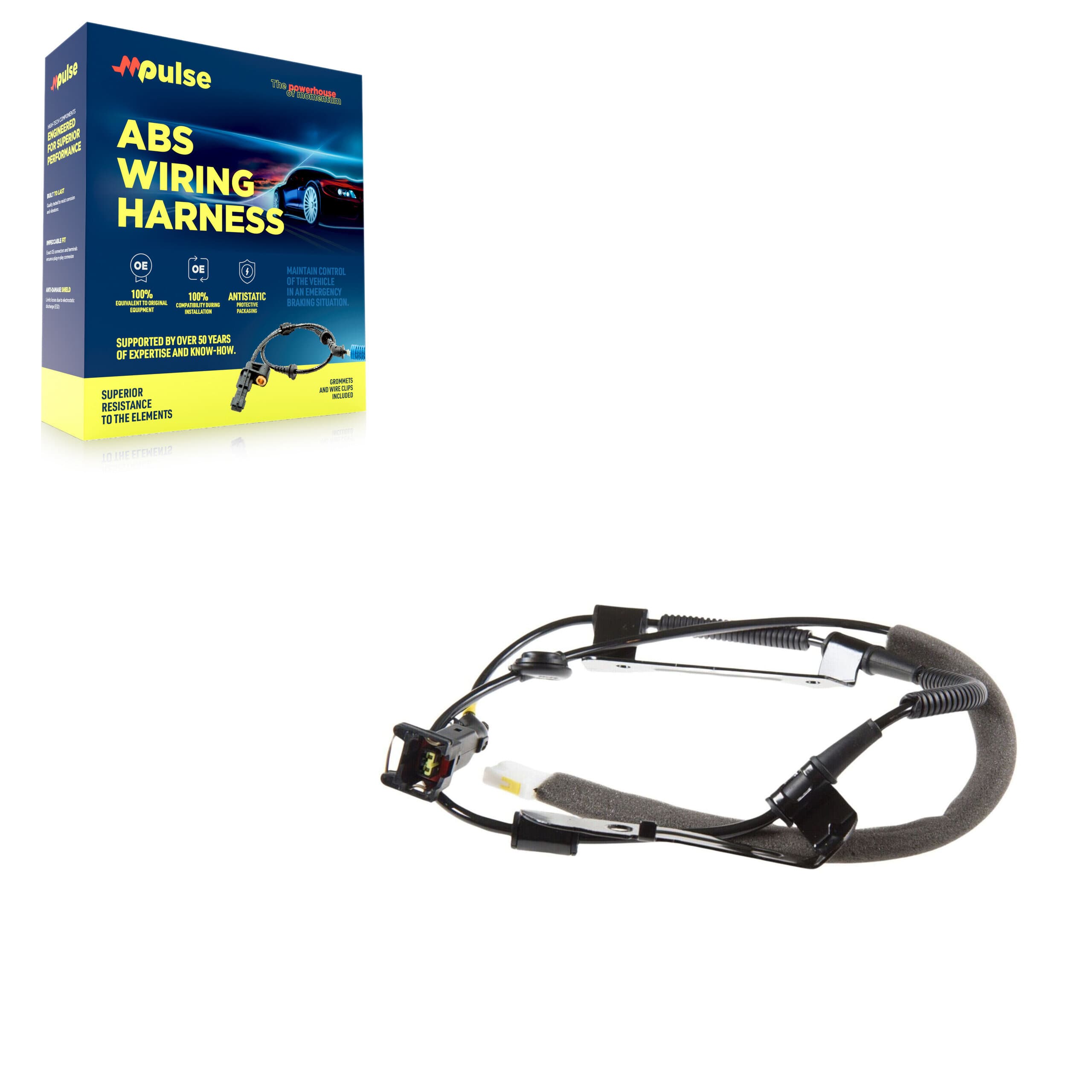 Mpulse - SEN-2ABS0563 - Rear Right ABS Wheel Speed Sensor Wiring Harness image 1