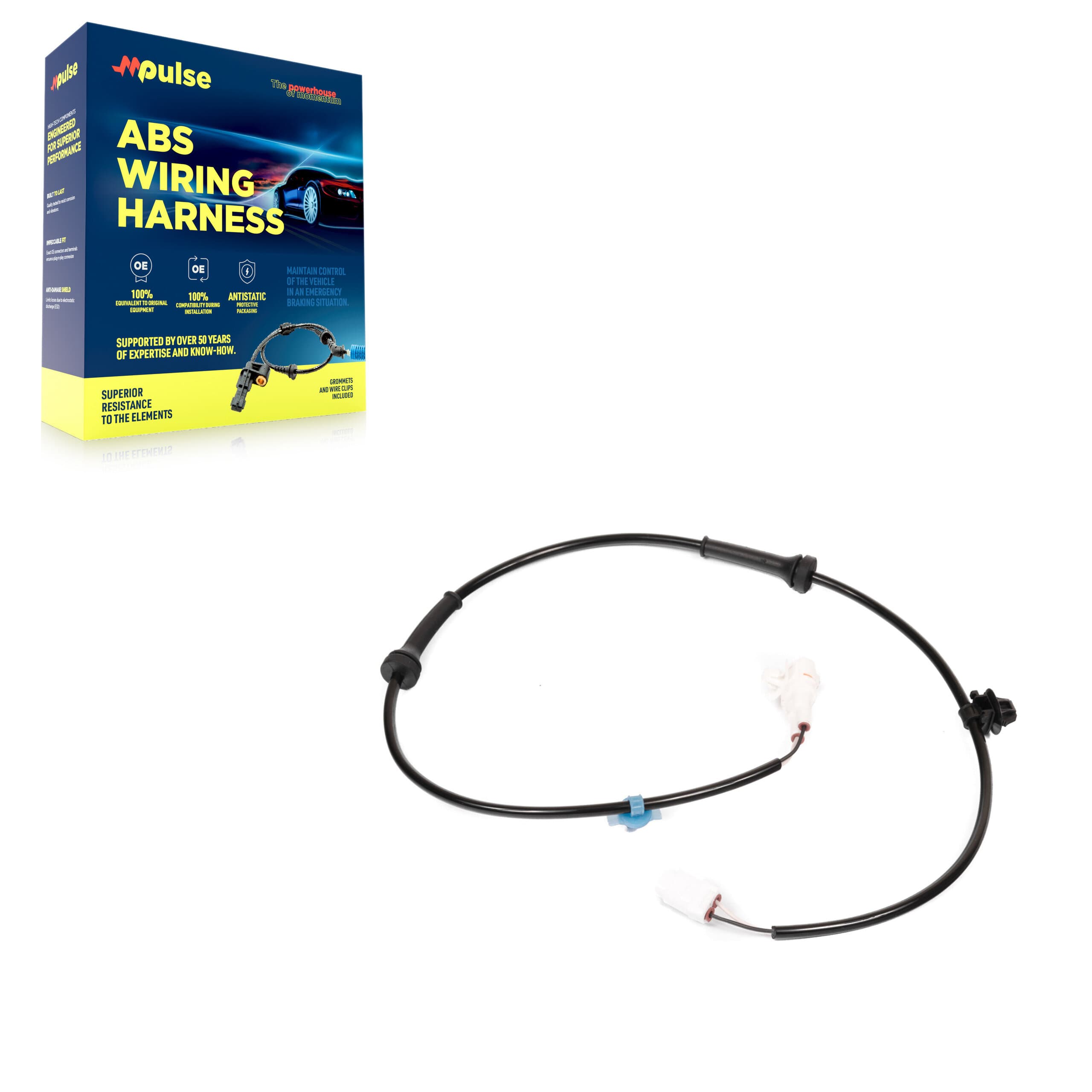 Mpulse - SEN-2ABS0860 - Rear Right ABS Wheel Speed Sensor Wiring Harness image 1