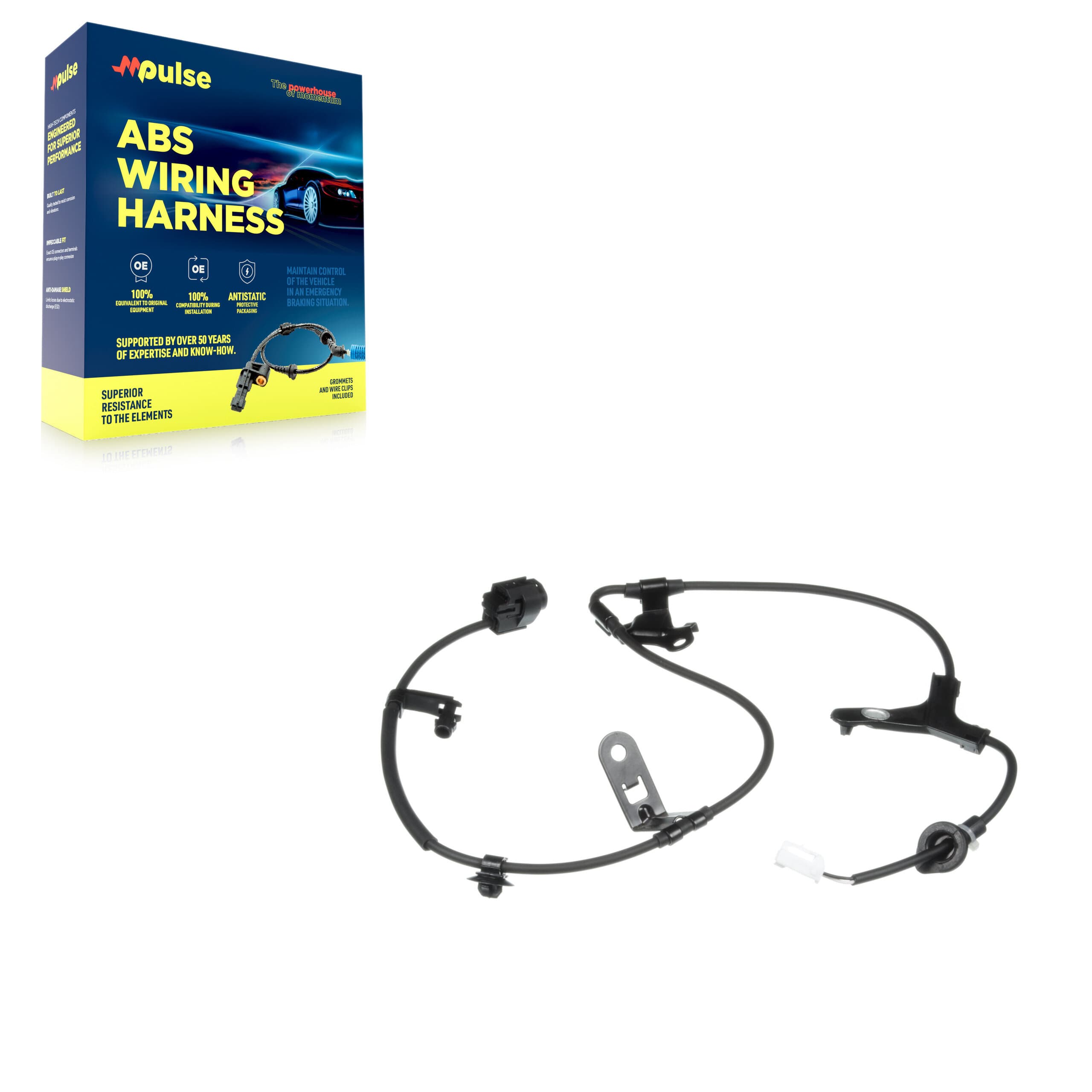 Mpulse - SEN-2ABS0938 - Rear Right ABS Wheel Speed Sensor Wiring Harness image 1