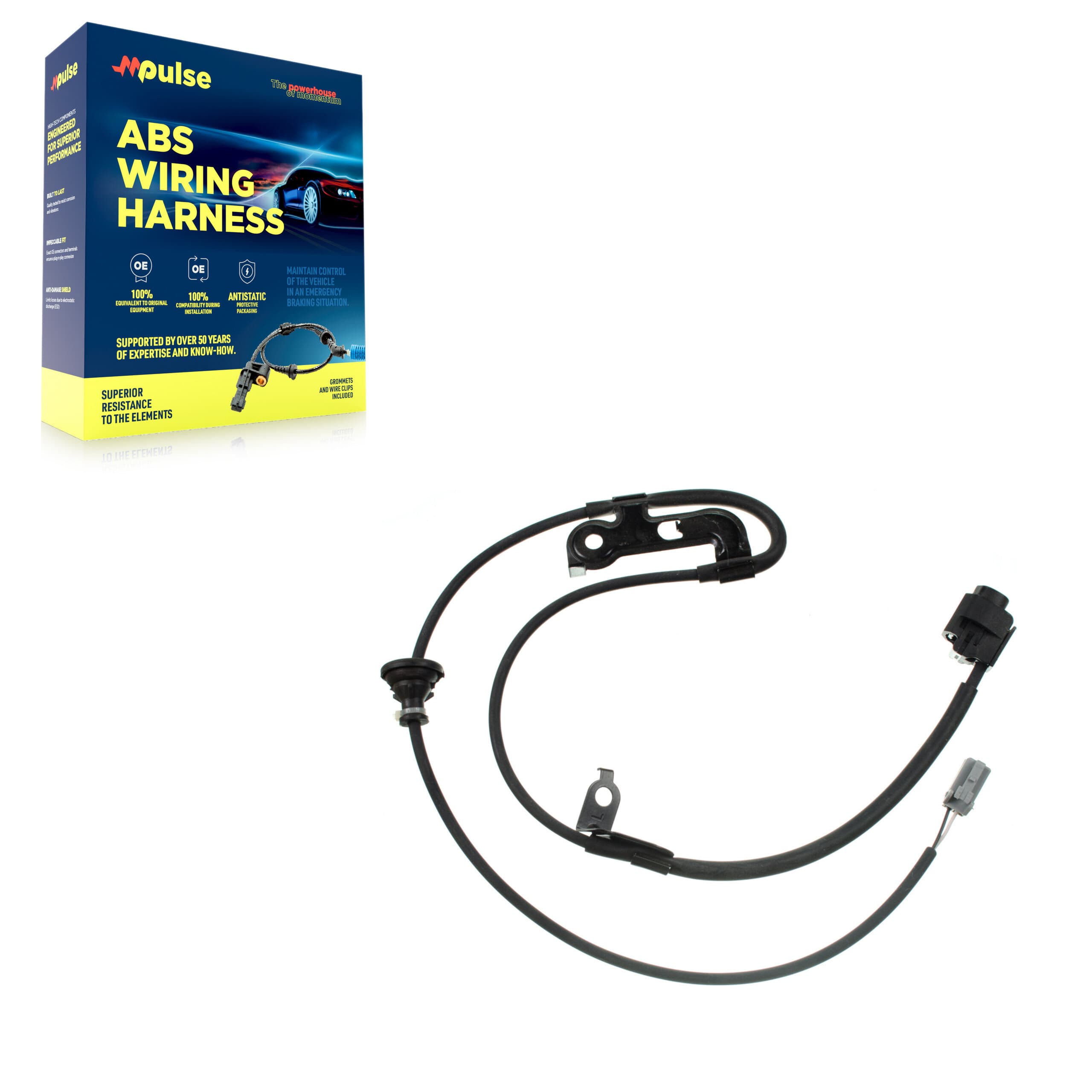Mpulse - SEN-2ABS0956 - Rear Left ABS Wheel Speed Sensor Wiring Harness image 1