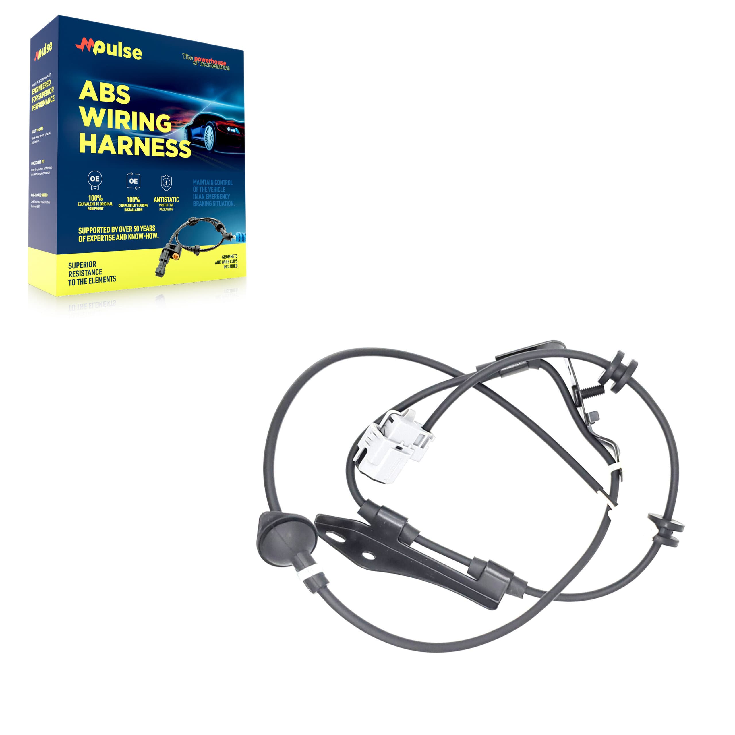 Mpulse - SEN-2ABS2583 - Rear Right ABS Wheel Speed Sensor Wiring Harness image 1