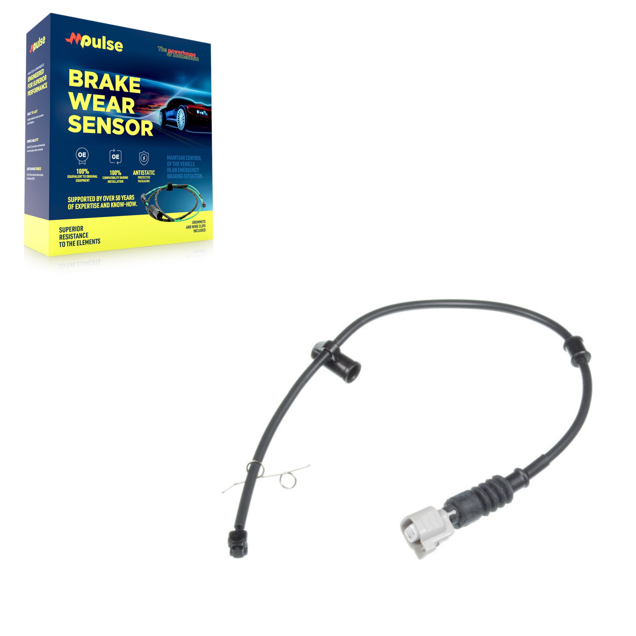 Mpulse - SEN-2BWS0044 - Rear Right Disc Brake Pad Wear Sensor image 1