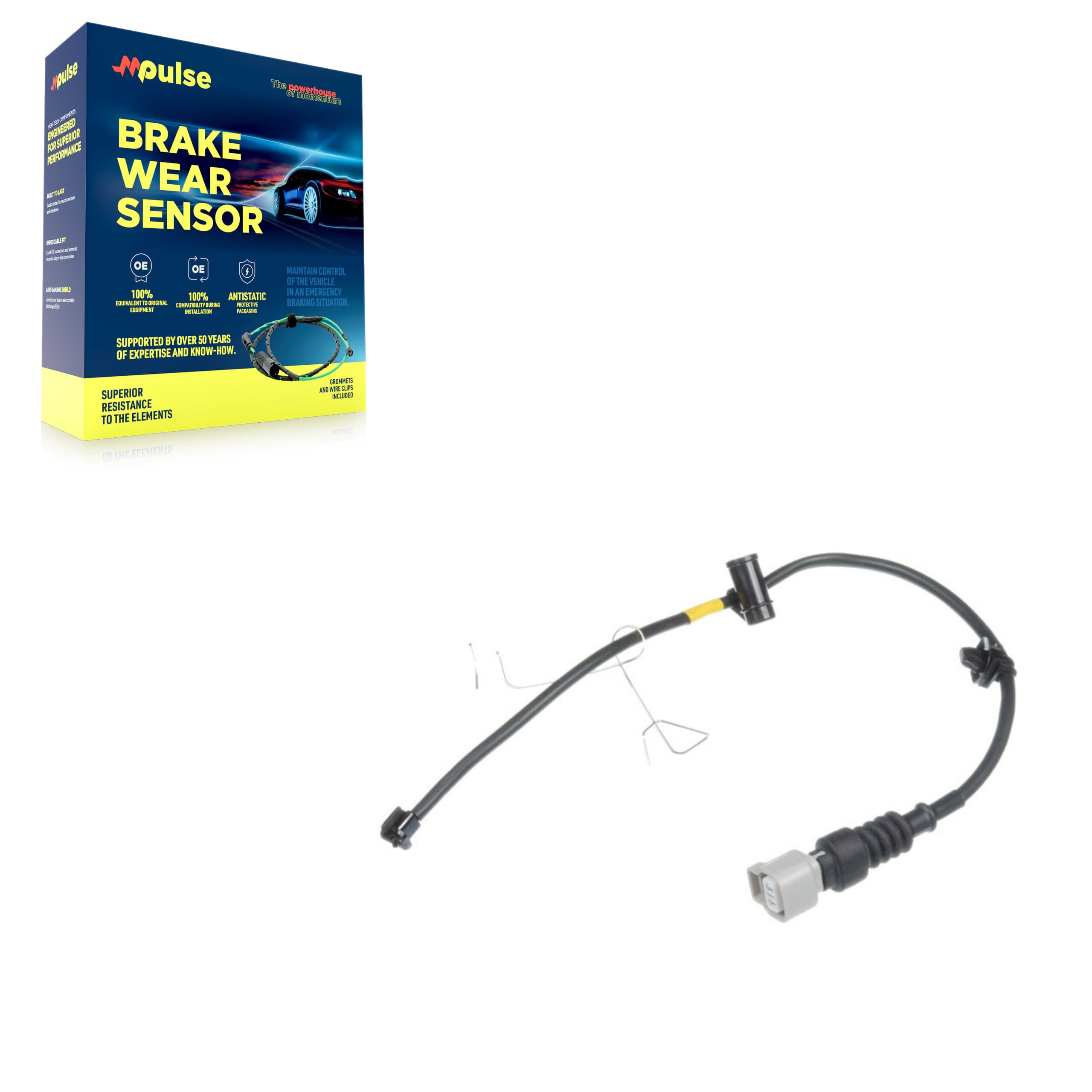 Mpulse - SEN-2BWS0045 - Front Right Disc Brake Pad Wear Sensor image 1