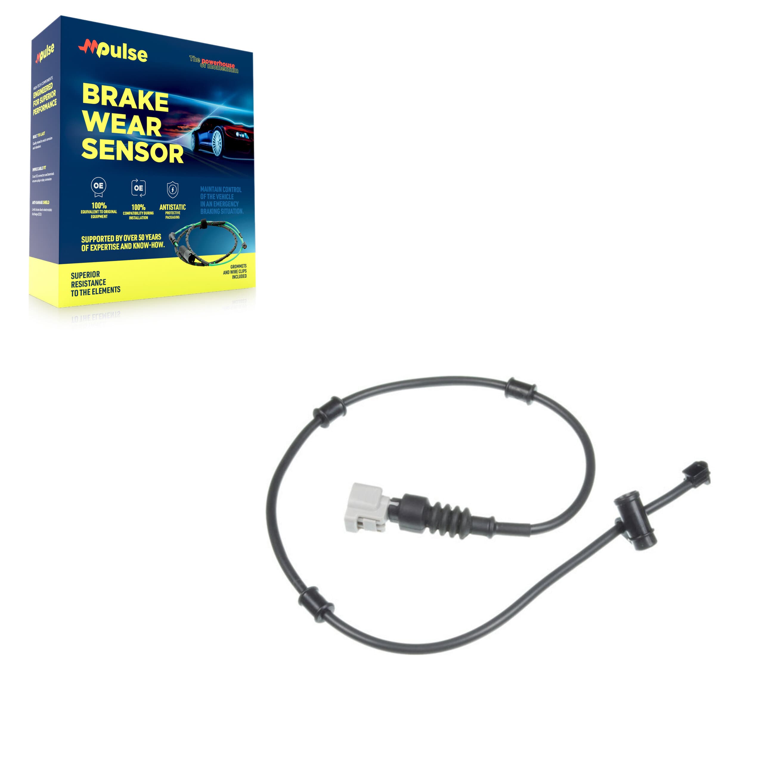 Mpulse - SEN-2BWS0046 - Rear Right Disc Brake Pad Wear Sensor image 1