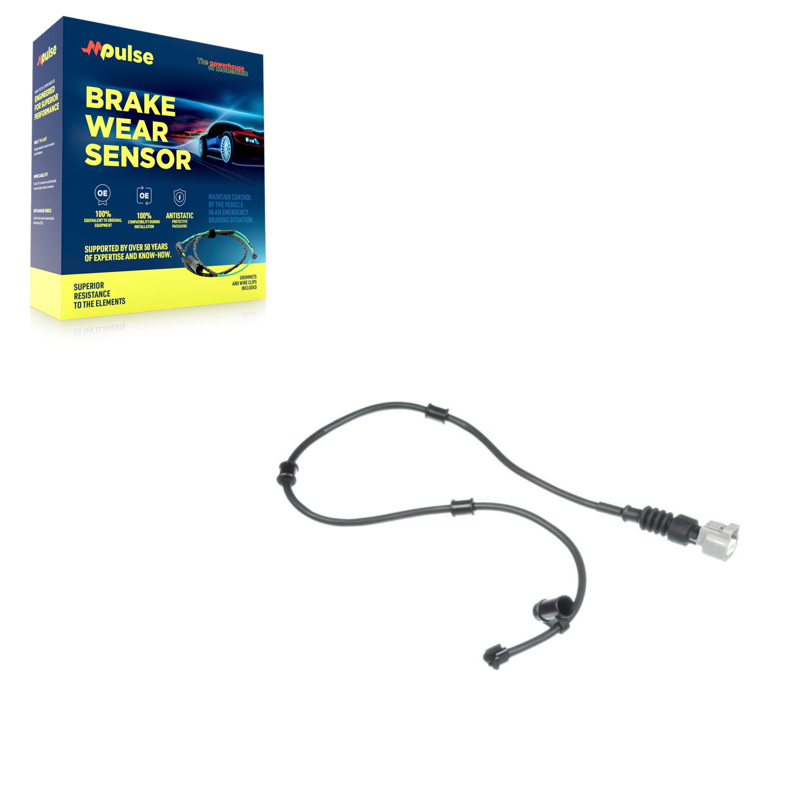 Mpulse - SEN-2BWS0048 - Rear Right Disc Brake Pad Wear Sensor image 1