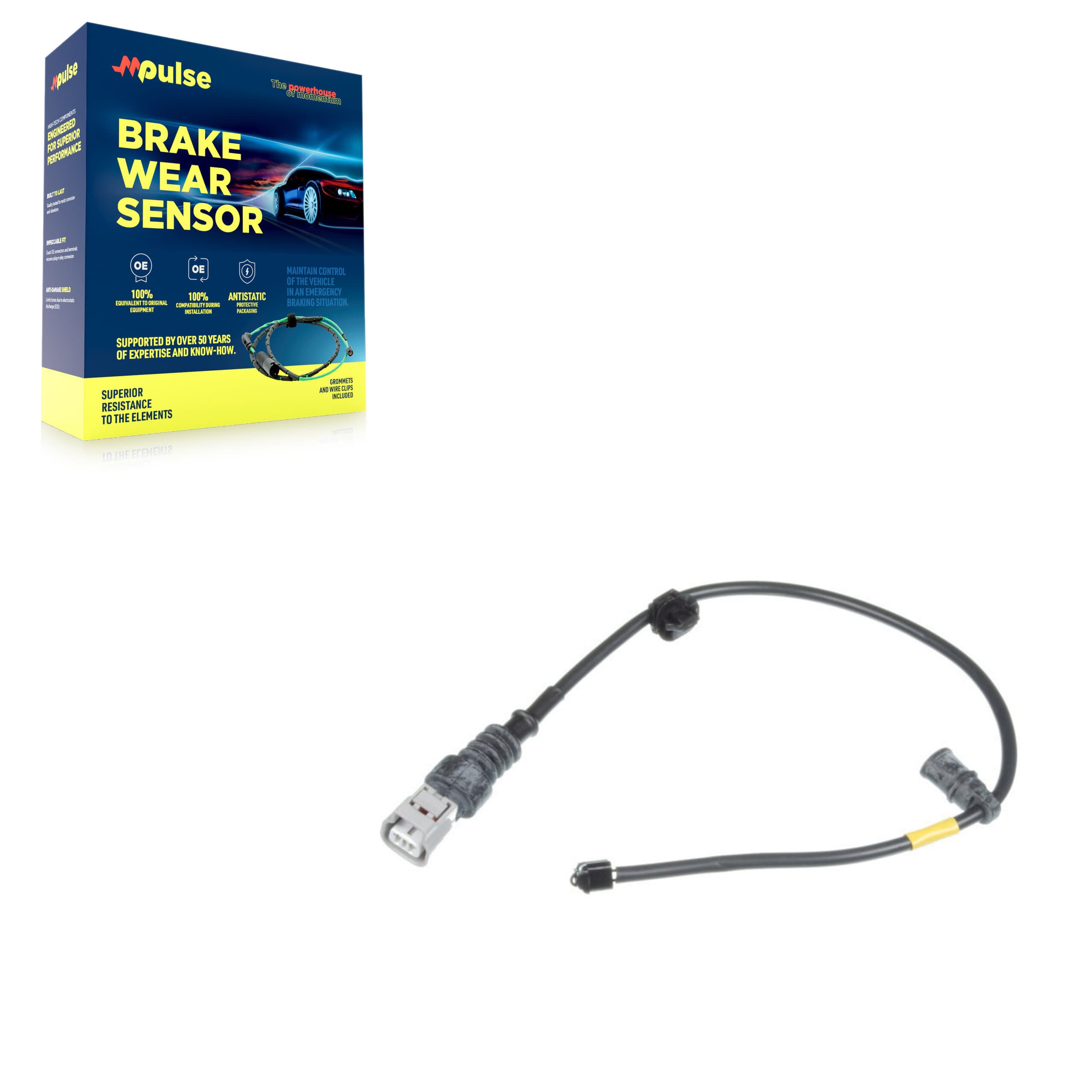 Mpulse - SEN-2BWS0049 - Front Left Disc Brake Pad Wear Sensor image 1