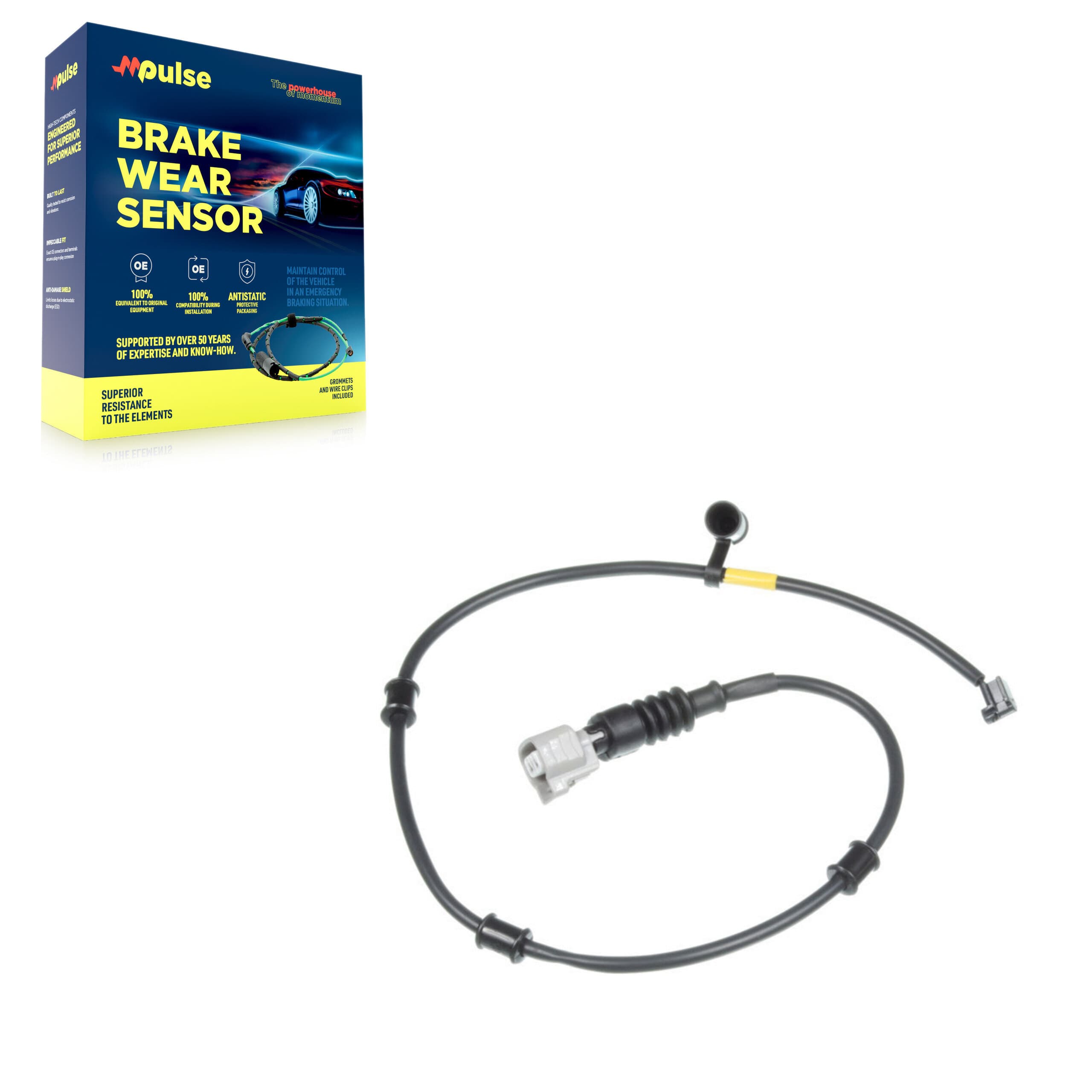 Mpulse - SEN-2BWS0052 - Rear Left Disc Brake Pad Wear Sensor image 1