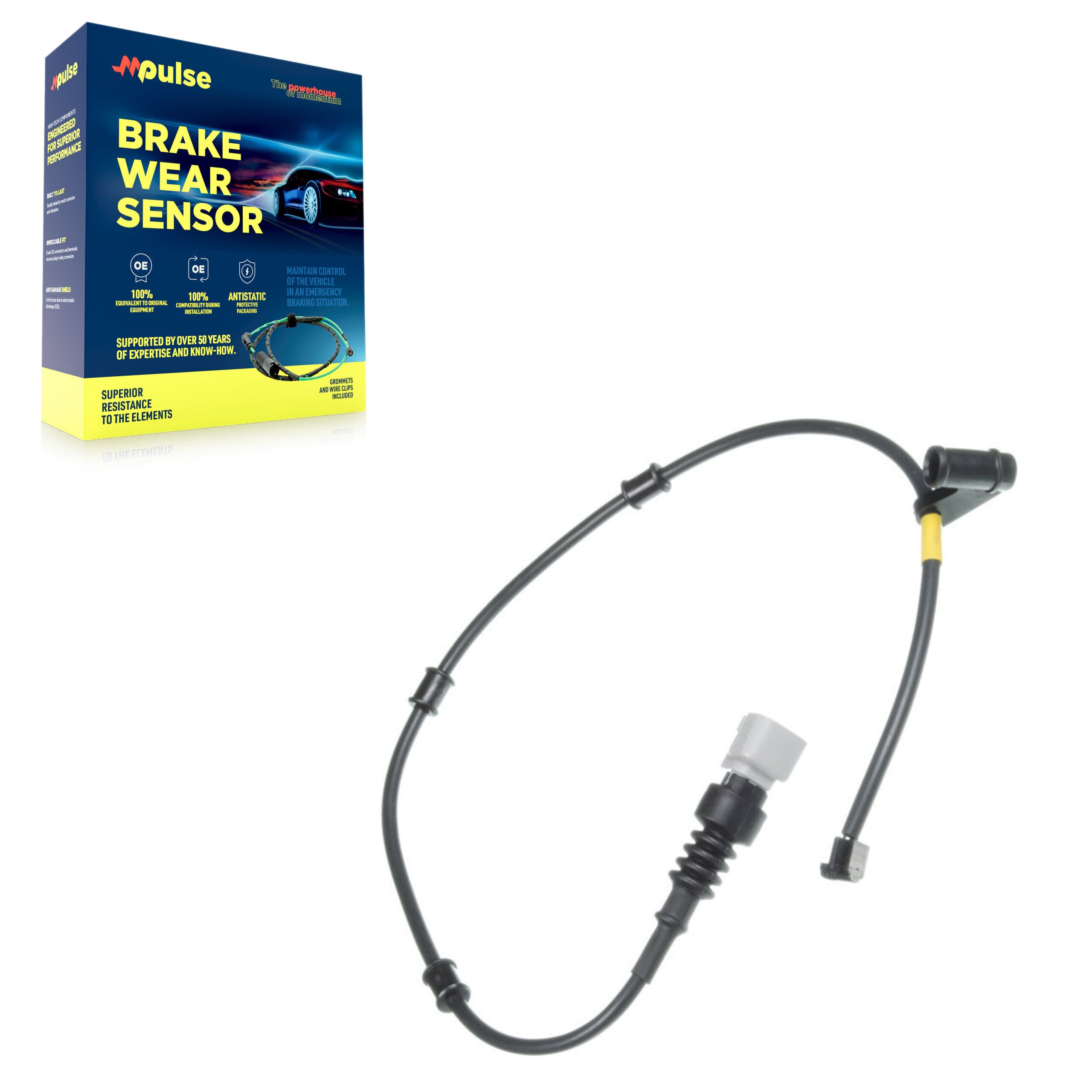 Mpulse - SEN-2BWS0053 - Rear Left Disc Brake Pad Wear Sensor image 1