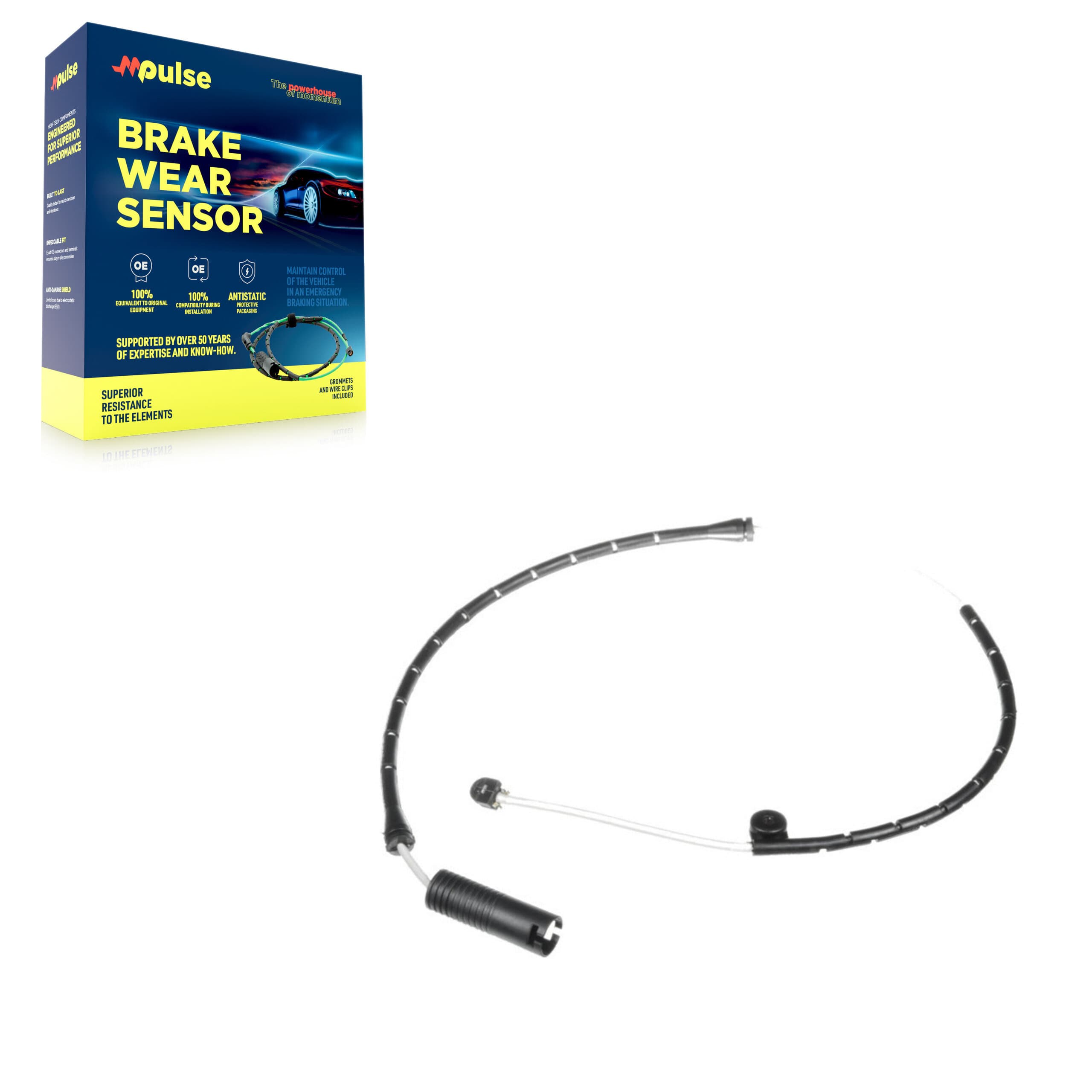 Mpulse - SEN-2BWS0121 - Front Disc Brake Pad Wear Sensor image 1