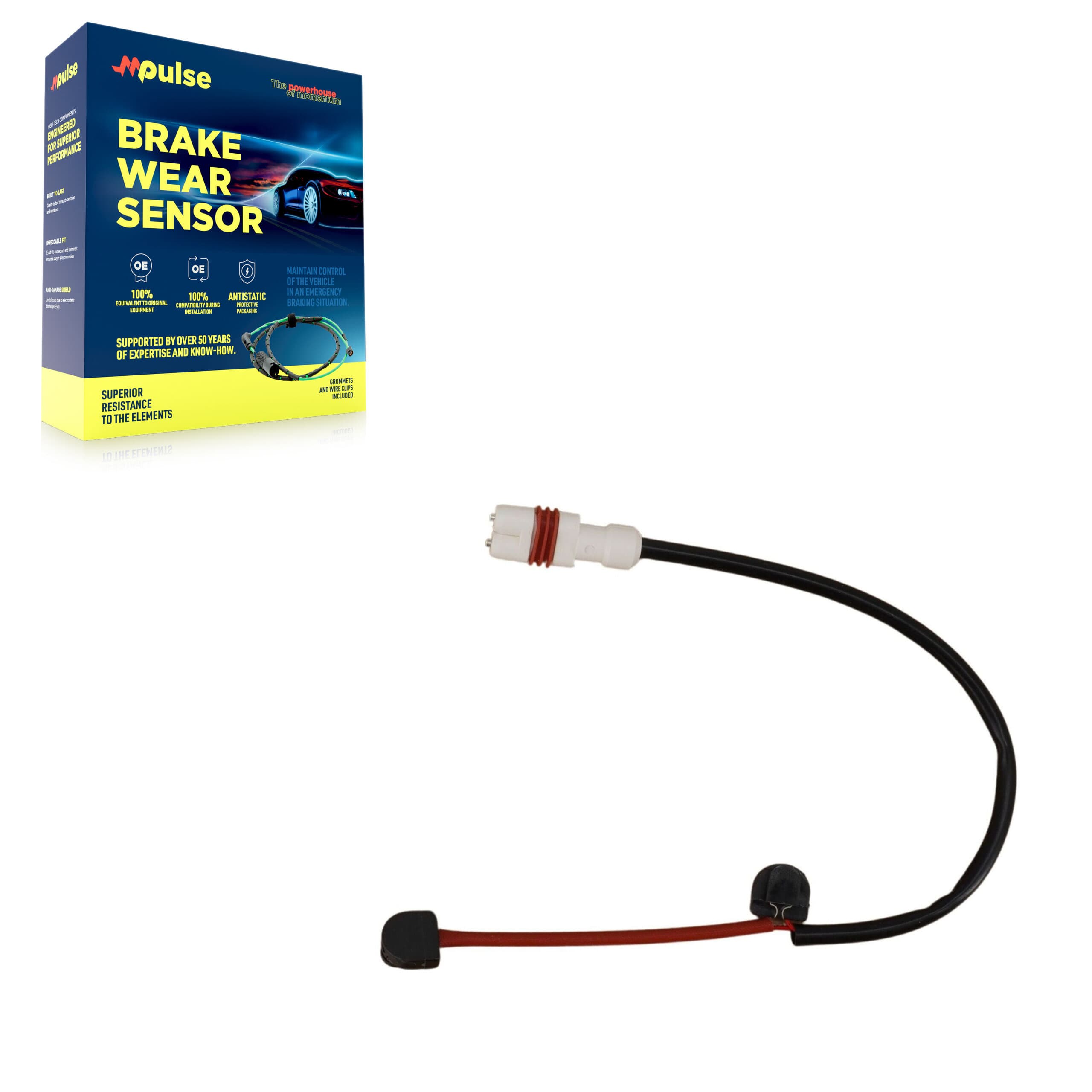 Mpulse - SEN-2BWS0178 - Front Left Disc Brake Pad Wear Sensor image 1
