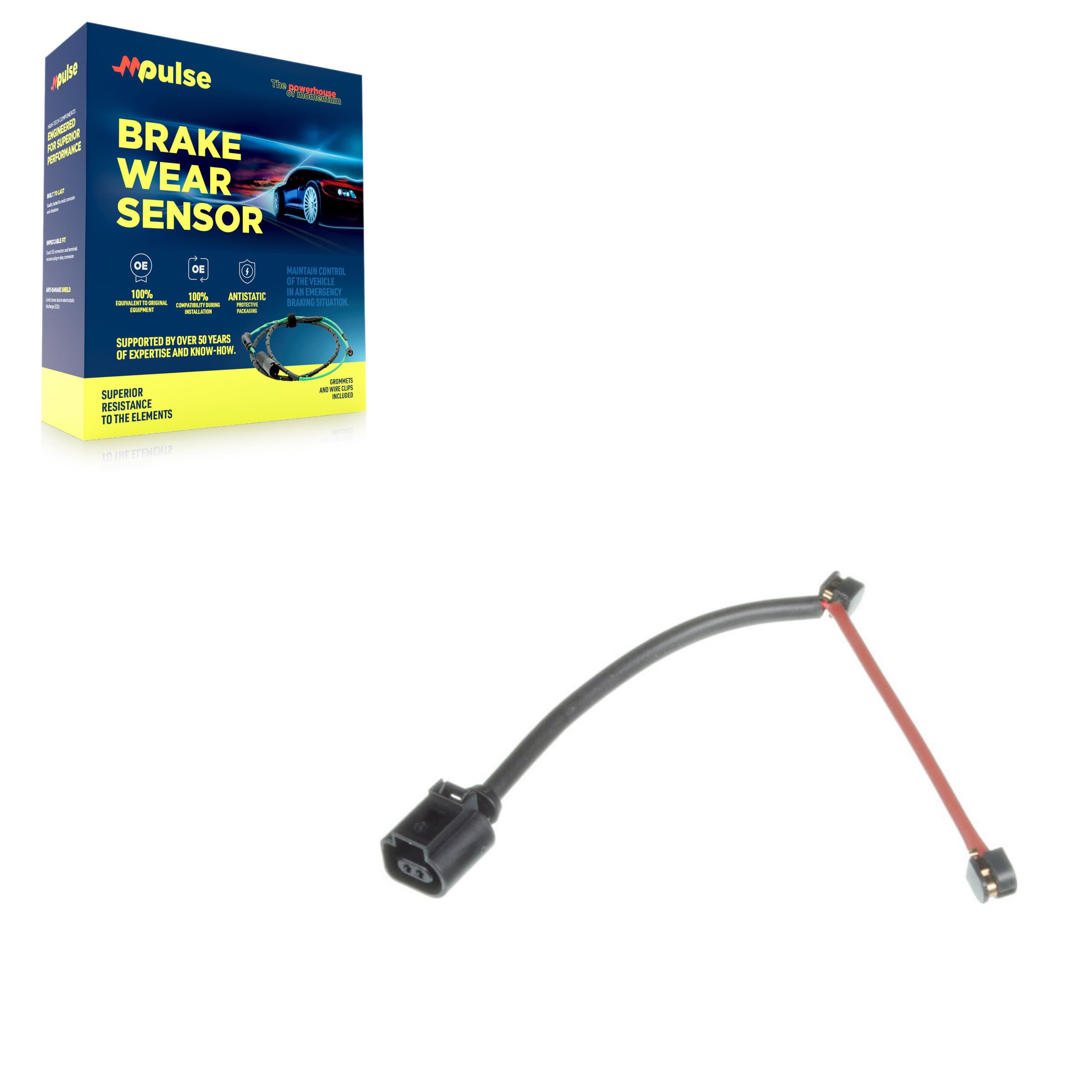 Mpulse - SEN-2BWS0230 - Rear Disc Brake Pad Wear Sensor image 1