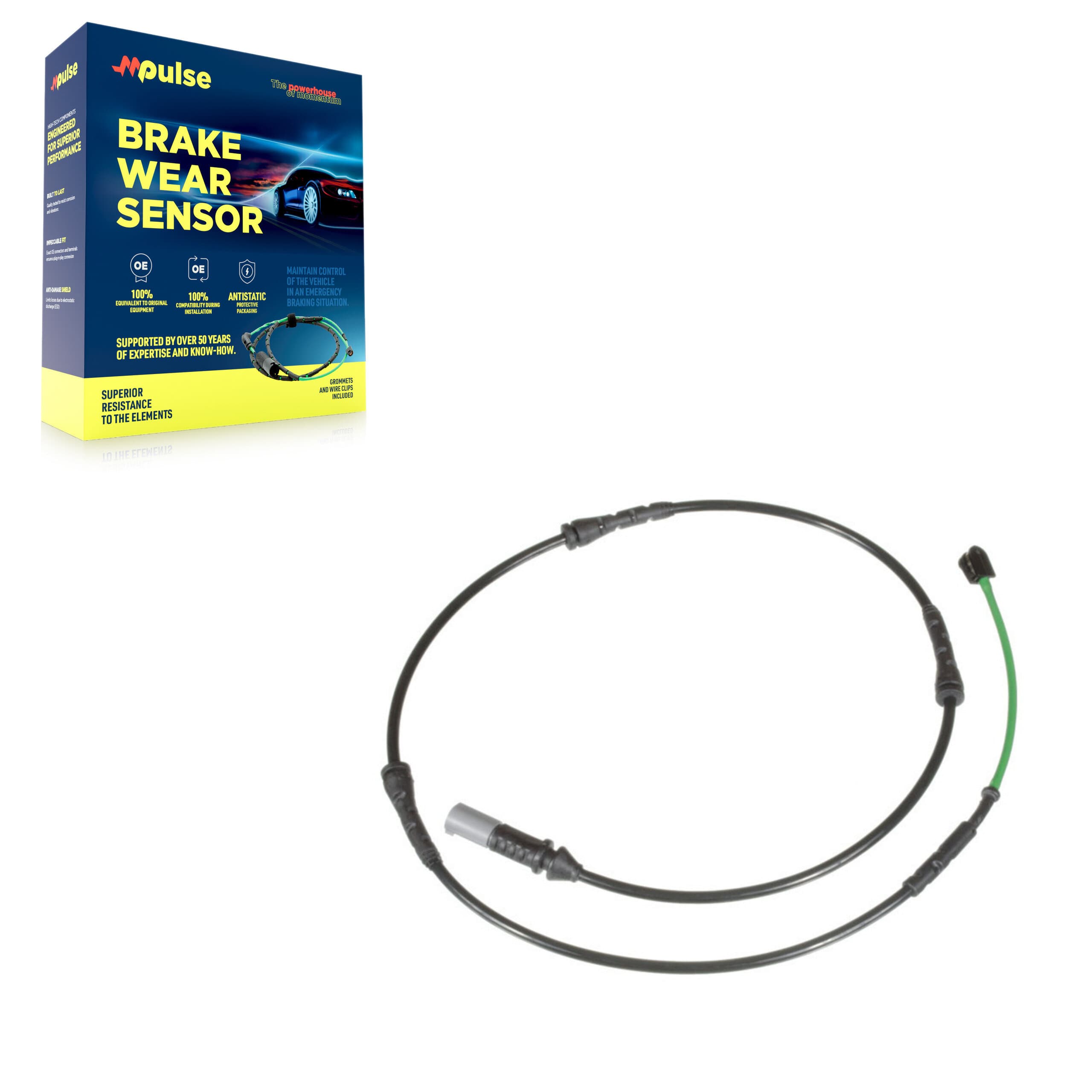 Mpulse - SEN-2BWS0267 - Rear Disc Brake Pad Wear Sensor image 1