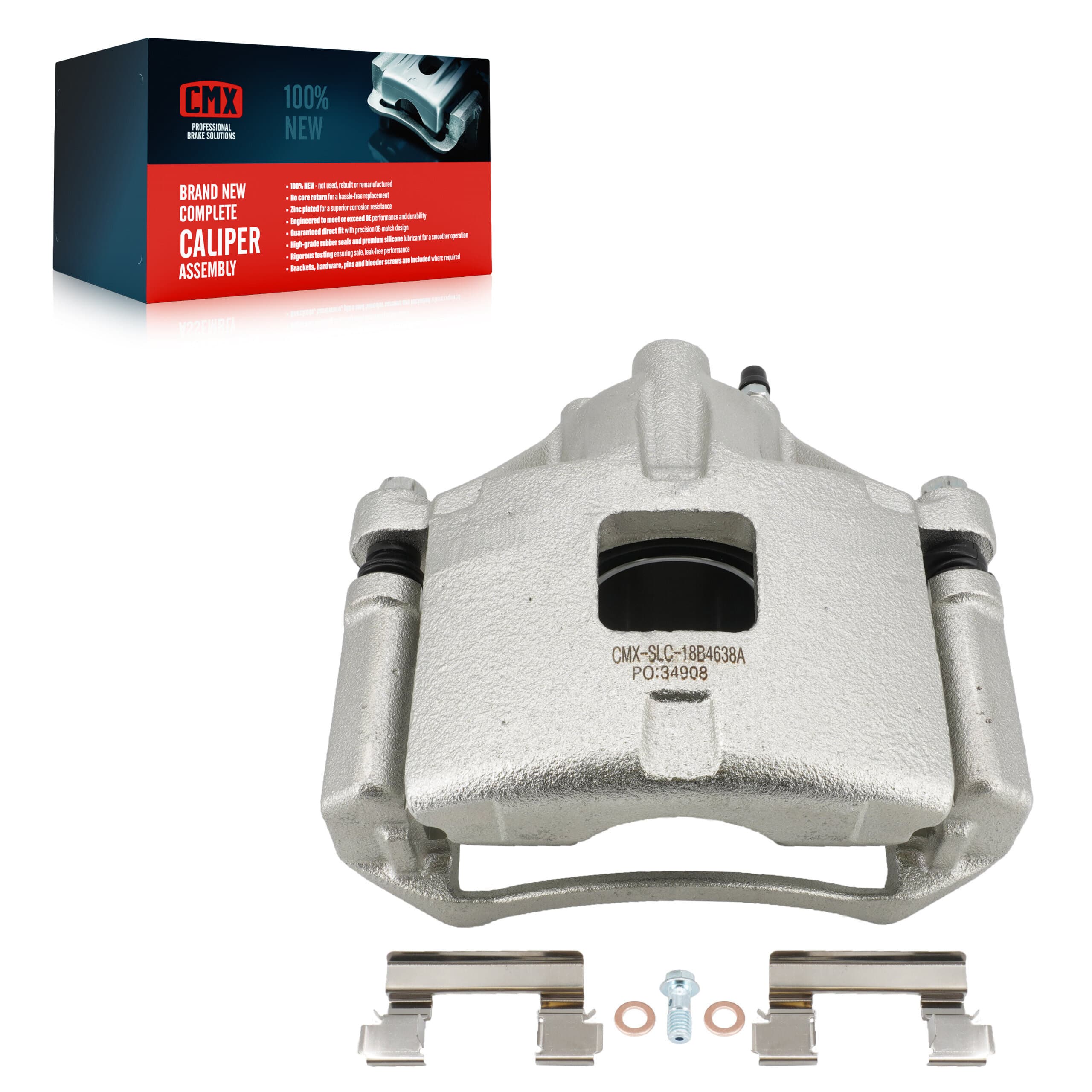 CMX - SLC-18B4638A - Front Left Disc Brake Caliper image 1