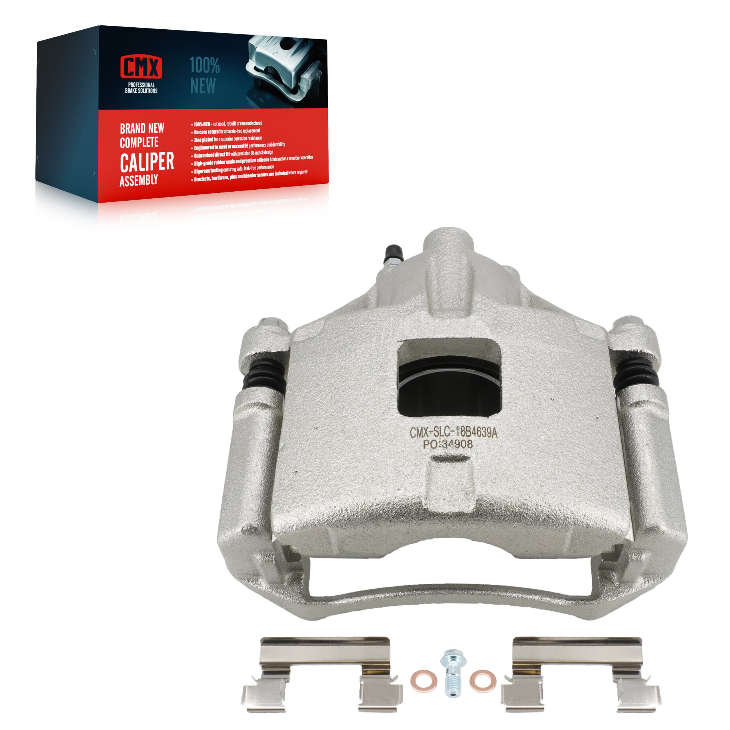 CMX - SLC-18B4639A - Front Right Disc Brake Caliper image 1