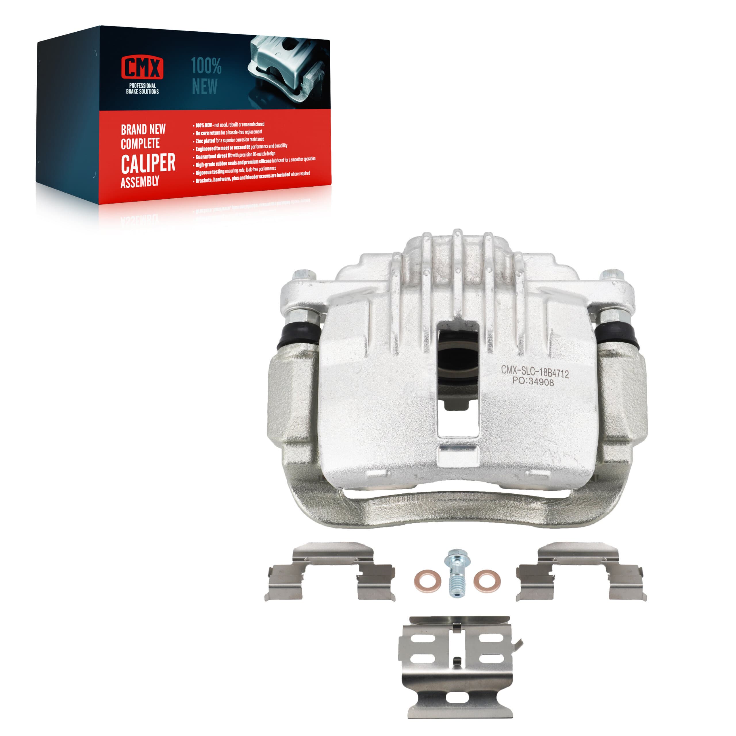 CMX - SLC-18B4712 - Rear Left Disc Brake Caliper image 1