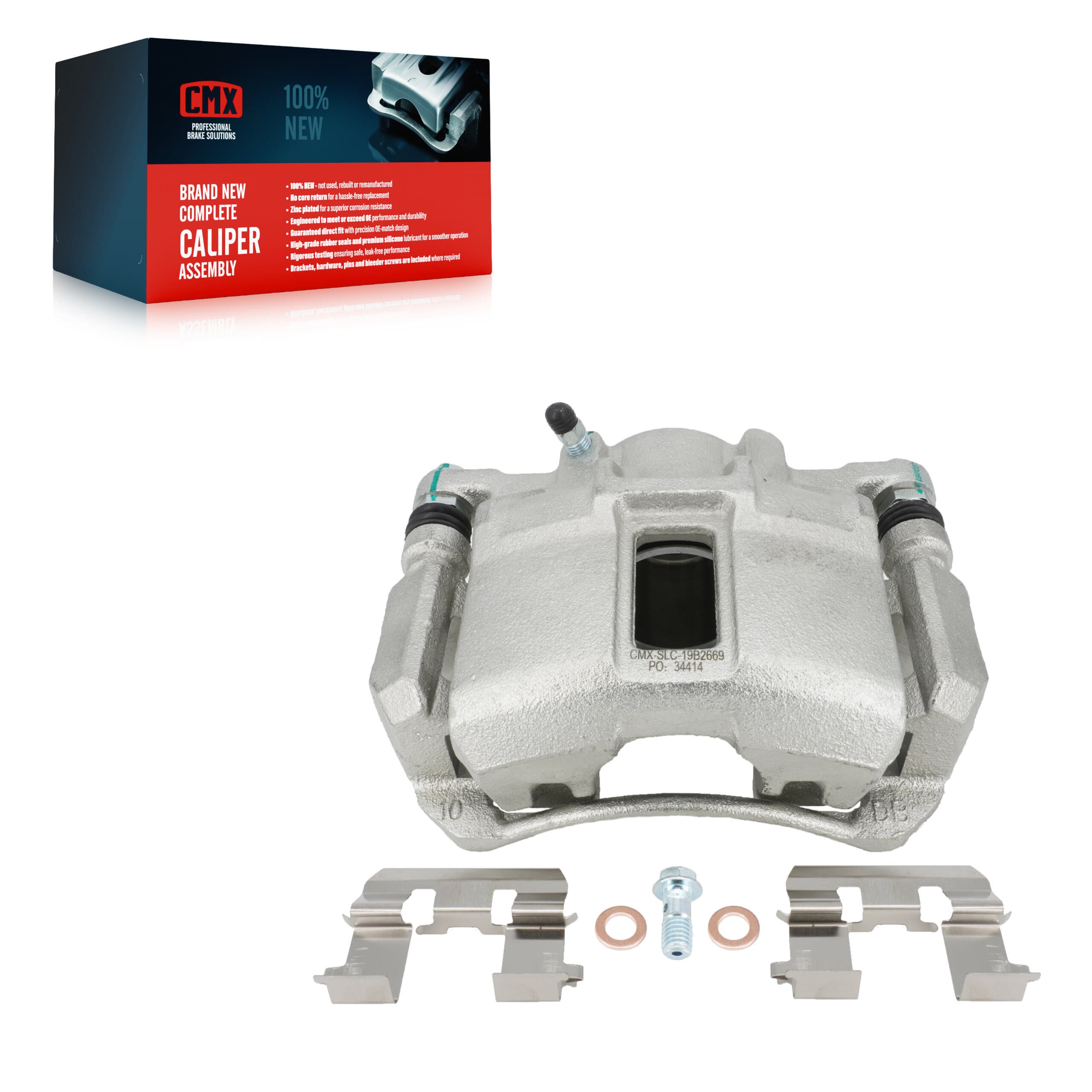 CMX - SLC-19B2669 - Front Right Disc Brake Caliper image 1