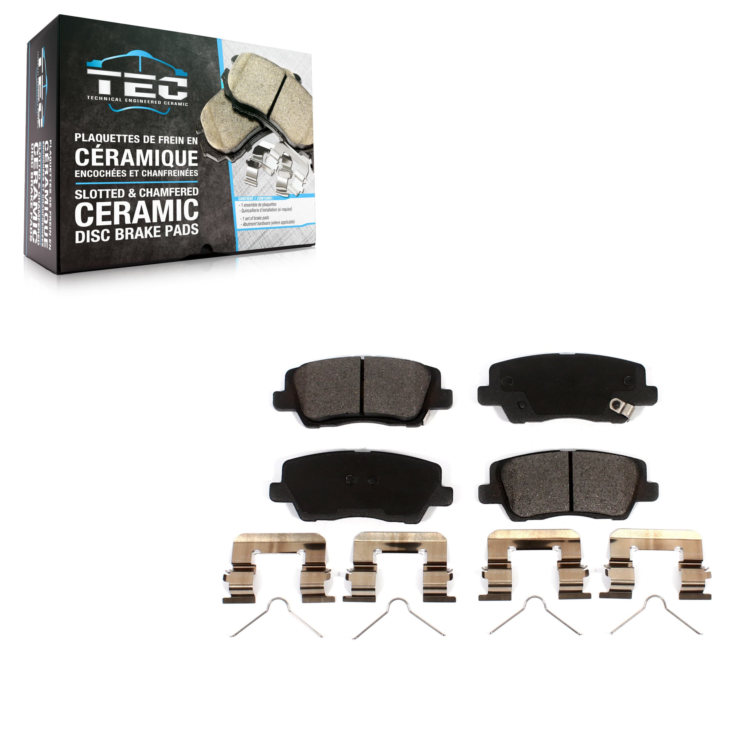 TEC - TEC-1839 - Rear Disc Brake Pad image 1