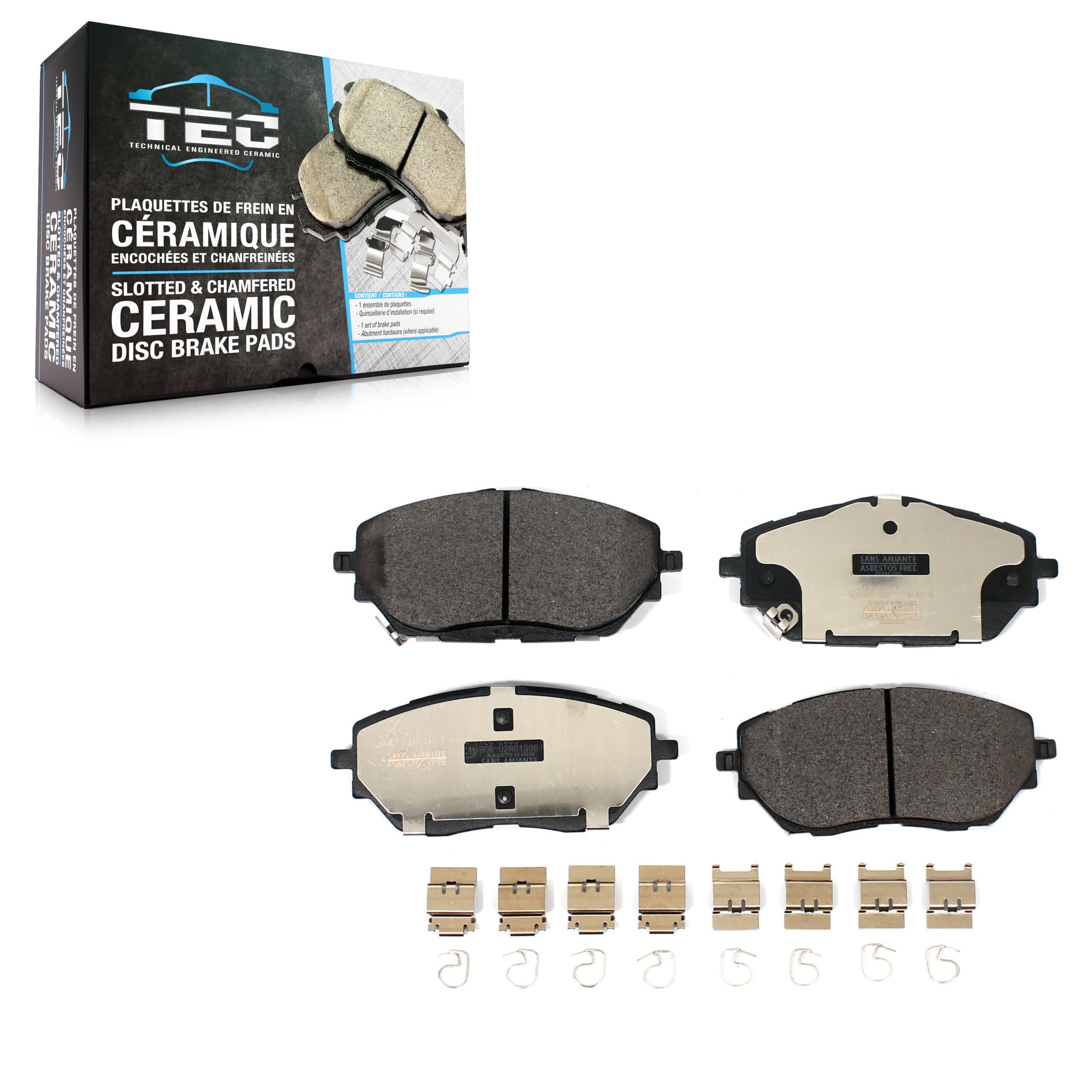 TEC - TEC-2065 - Front Disc Brake Pad image 1