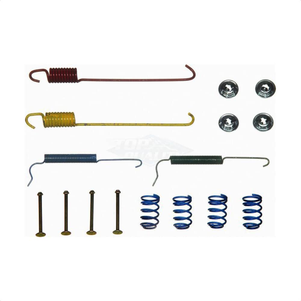 Top Quality - 13-H17326 - Rear Drum Brake Hardware Kit